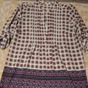 Target Collection Bohemianl Pattern Blouse Size 14
